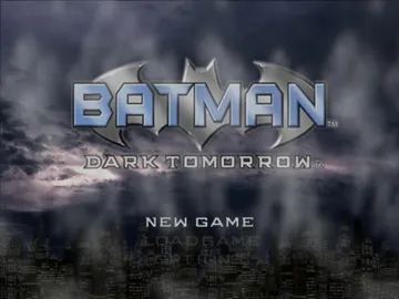 Batman Dark Tomorrow (USA) screen shot title